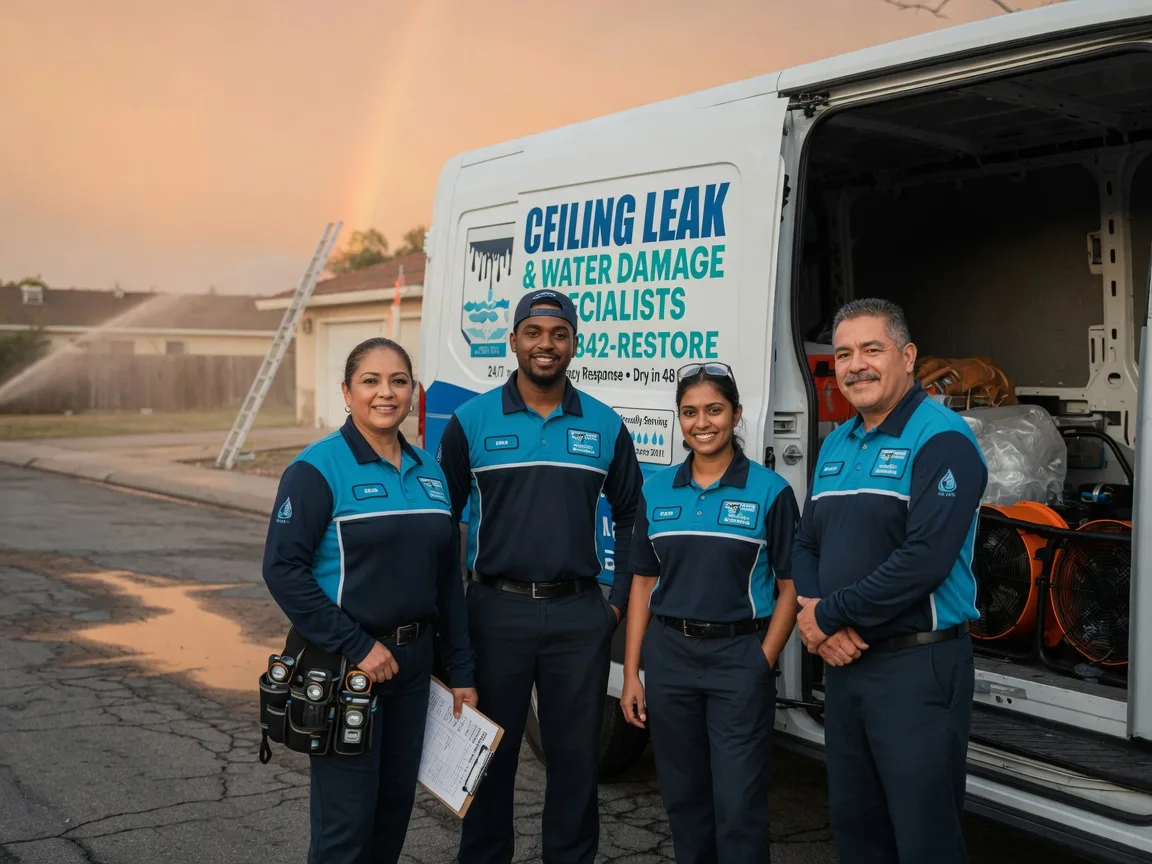 Ceiling Leak Cleanup company in Glenbeulah, WI